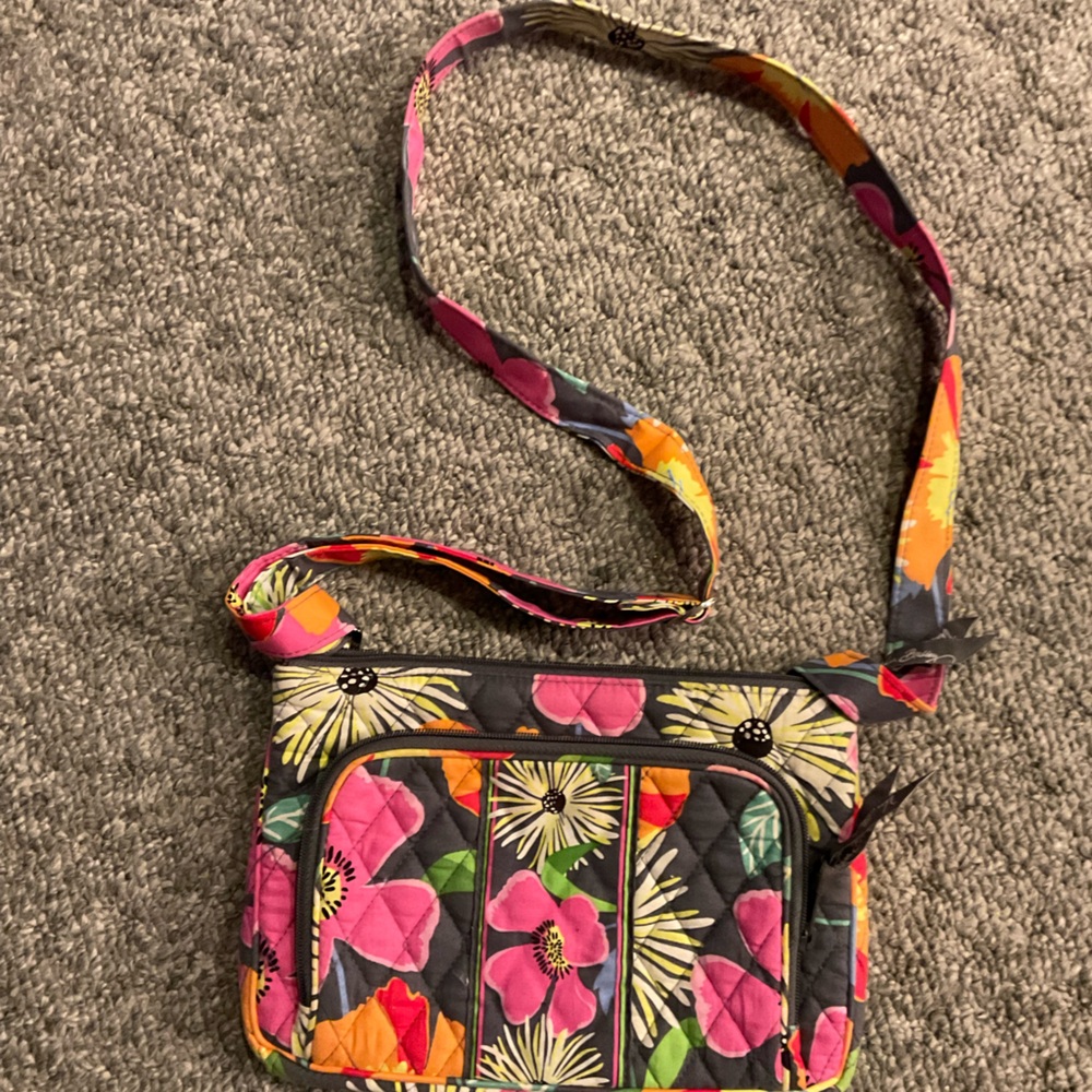 Multi colored Vera Bradley crossbody